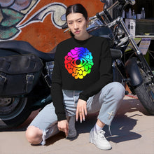 Load image into Gallery viewer, Trippy Cropped Sweatshirt