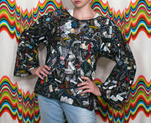 Load image into Gallery viewer, Upcycled Zero waste "Labeled" Shirt