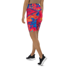 Load image into Gallery viewer, Trippy Biker Shorts