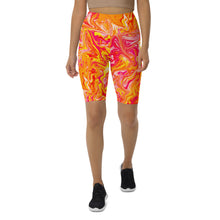 Load image into Gallery viewer, Trippy Biker Shorts