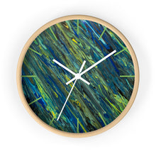 Load image into Gallery viewer, Swamp Pour Wall clock