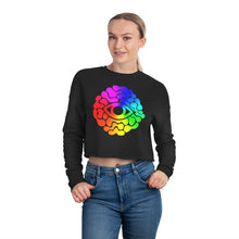 Load image into Gallery viewer, Trippy Cropped Sweatshirt