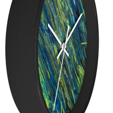 Load image into Gallery viewer, Swamp Pour Wall clock
