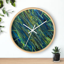 Load image into Gallery viewer, Swamp Pour Wall clock
