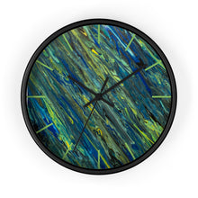 Load image into Gallery viewer, Swamp Pour Wall clock
