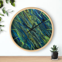Load image into Gallery viewer, Swamp Pour Wall clock
