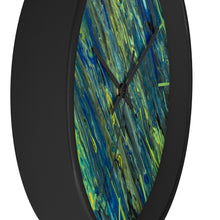 Load image into Gallery viewer, Swamp Pour Wall clock
