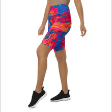 Load image into Gallery viewer, Trippy Biker Shorts
