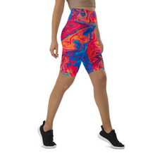 Load image into Gallery viewer, Trippy Biker Shorts
