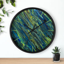Load image into Gallery viewer, Swamp Pour Wall clock
