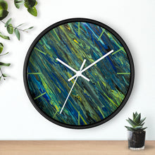 Load image into Gallery viewer, Swamp Pour Wall clock
